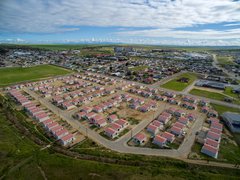 Aerial Photo of Bredasdorp Featuring the Parkview Housing Development