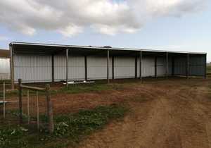 30x7 Meter Wooden and Steel Veranda in Bredasdorp