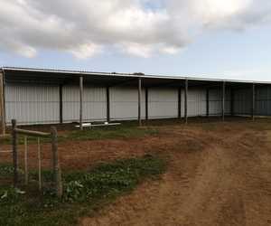 30x7 Meter Wooden and Steel Veranda in Bredasdorp