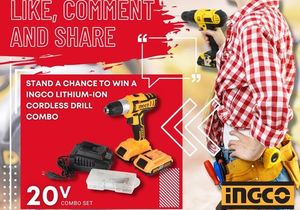WIN a Cordless Drill Kit