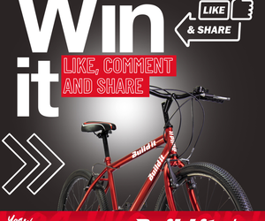 WIN a Build it Branded Mountain Bike