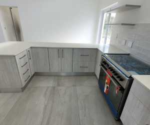 Kitchen and Bathroom Cabinetry Project Completed in Betty's Bay