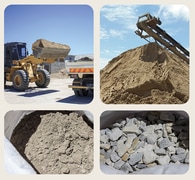 Sand, Stones, Crusher Dust and Gravel