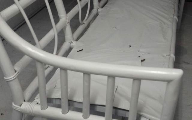 Cane Patio Furniture Resprayed