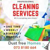 One Time or Regular - Dust Free Homes - Xplorio™ Kleinmond