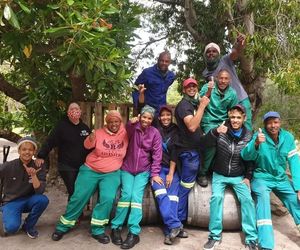 The Amazing Caledon Wildflower Garden Gardening Team