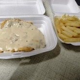 Chicken Schnitzel & Chips - Stella's Kitchen - Xplorio™ Gansbaai 