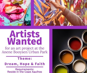 Artists Wanted for Art Project at Anene Booysen Urban Park