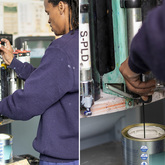 Hand Mix of Paint - Wilkoo Marketing Paint Distributors- Xplorio™ Hermanus