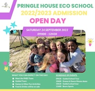Pringle House Eco School 2022/2023 Admission Open Day