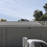 White PVC Fence - The Beach House Hub - Xplorio™ L'Agulhas