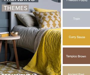 Prominent Paints: Welcoming Palette of Blue-Greys and Golds