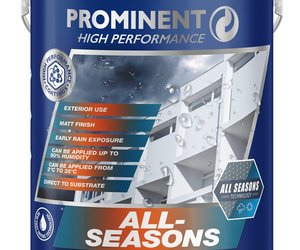 Prominent High Performance All Seasons: Matt Exterior Paint