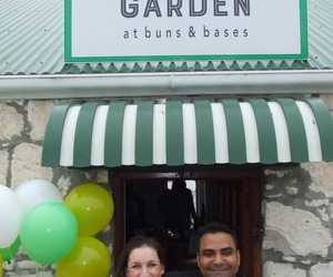 The Beer Garden at Buns and Bases