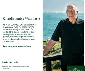 Komplimentêre Waardasie / Complimentary Valuation by David Sawtelle