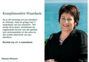 Komplimentêre Waardasie / Complimentary Valuation by Susan Dreyer