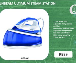 New: Sunbeam Ultimum Steam Station