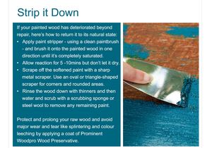 #FastTipTuesday: Strip Down Paint from Wood