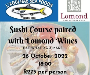 26 October 2022: Sushi Course Paired with Lomond Wines