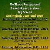 Poster - OuSkool Restaurant - Xplorio™ Gansbaai