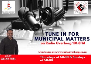 Tune in for Municipal Matters with Gurswin Prins