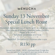 13 November 2022: Sunday Lunch Roast