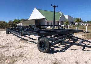 Marine Dynamics (Slashfin Boat) Cradle Restoration in 2018