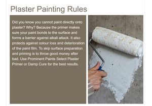 #FastTipTuesday: Plaster Painting Rules