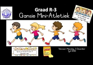 9 Desember 2022: Gansie Mini-Atletiek
