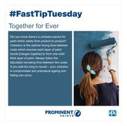 #FastTipTuesday: Cohesion Period for Paint