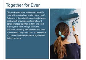 #FastTipTuesday: Cohesion Period for Paint