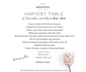 27 November 2022: Harvest Table