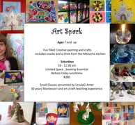Every Saturday: Art Spark - Creative Painting and Crafts