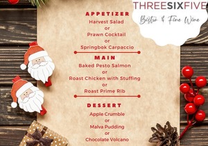 Christmas Lunch and Dinner