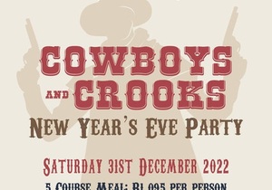 New Year's Eve Party: Cowboys and Crooks