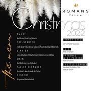 24, 25 and 26 December 2022: Christmas Dinner