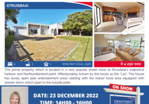 Show House in Struisbaai 23 December 2022 (R4,250,000)