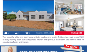 Show House in Struisbaai 22 December 2022 (R3,599,000)