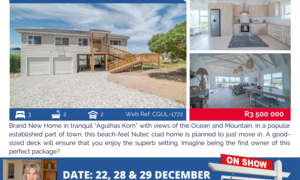 Show House in Struisbaai 22, 28 + 29 December 2022 (R3,500,000)