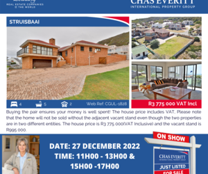 Show House in Struisbaai 27 December 2022 (R3,775,000)