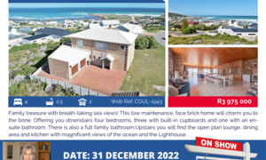 Show House in Struisbaai 31 December 2022 (R3,975,000)