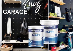 Prominent Paints: Garage Mini-Makeover