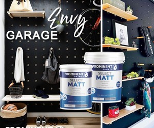 Prominent Paints: Garage Mini-Makeover
