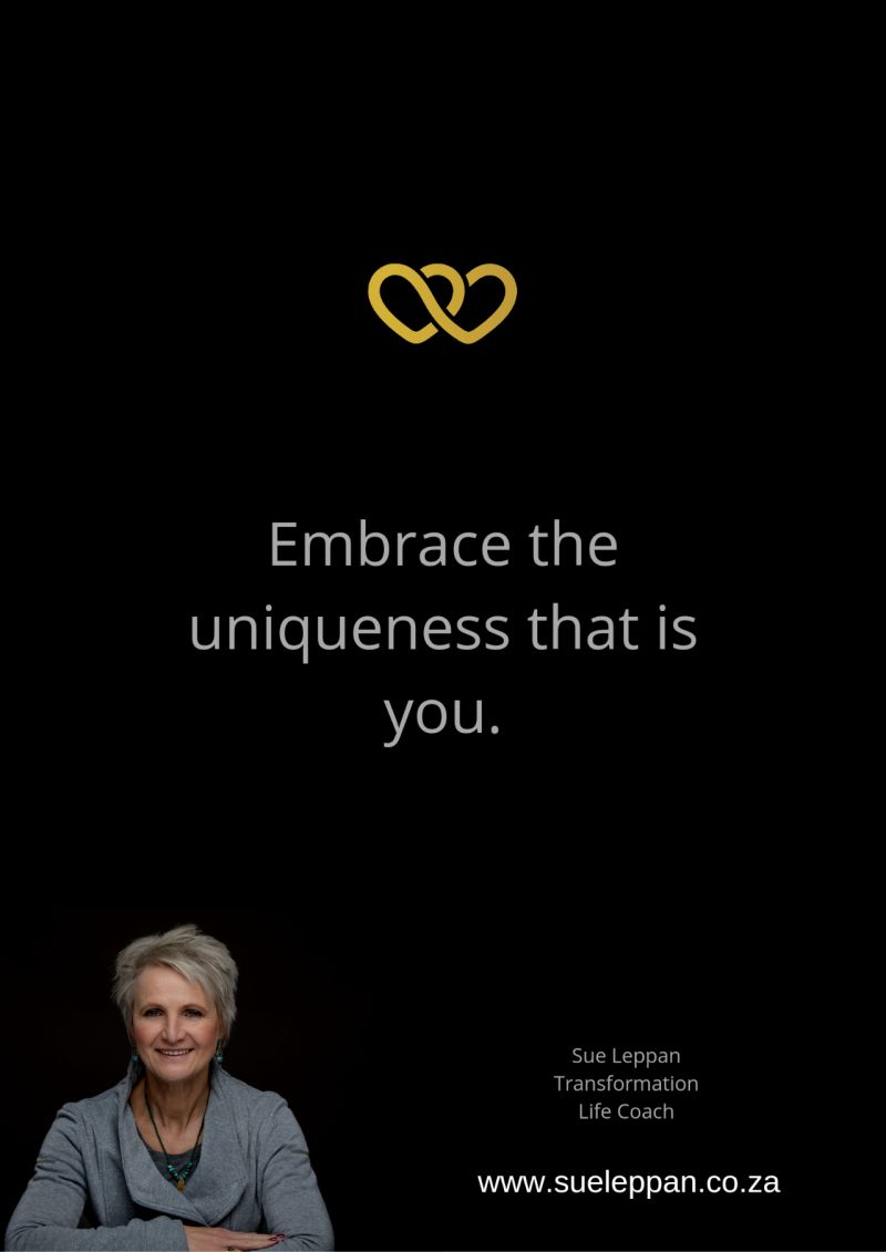 Embrace Your Uniqueness - Sue Leppan - Xplorio™ Hermanus